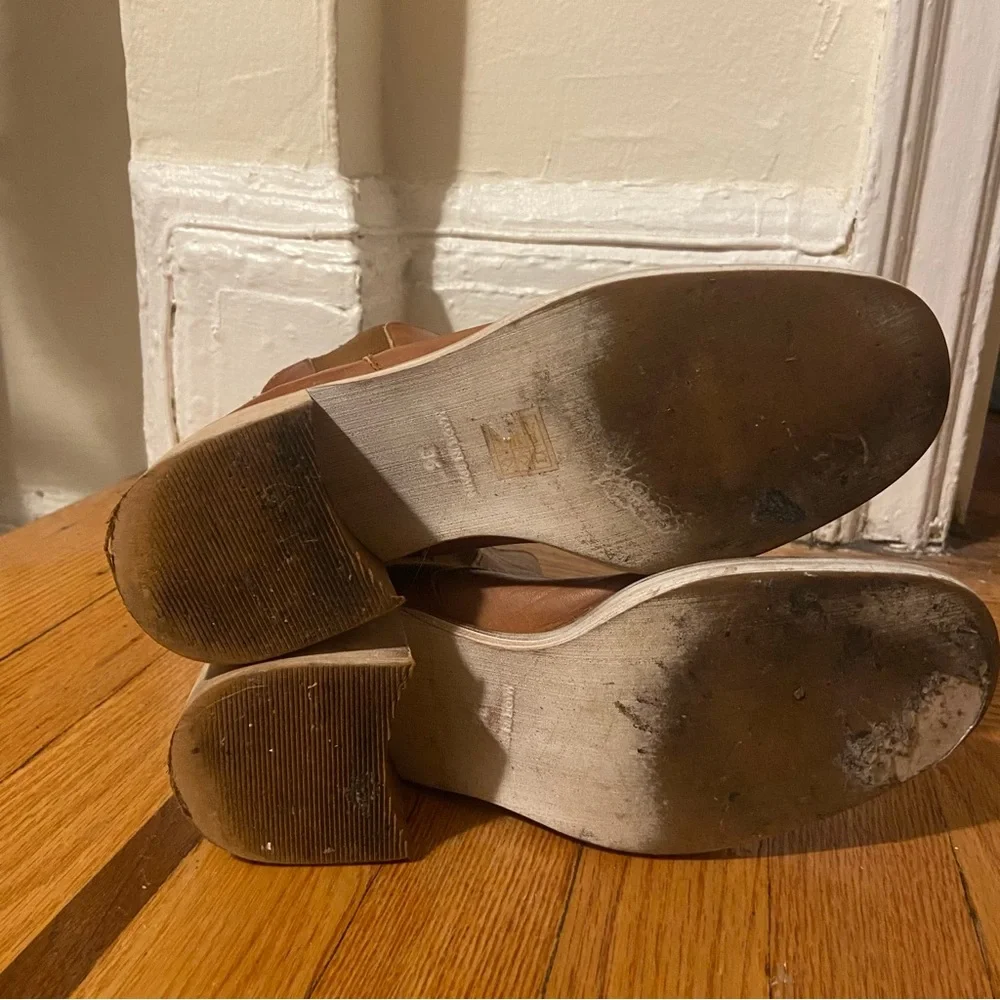 Free People Essential Chelsea Ankle Boots 6 Whiskey Brown - Picture 7 of 9